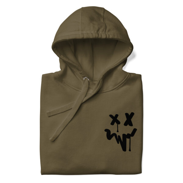 Sudadera con capucha - smile graffiti