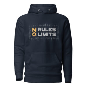 Sudadera con capucha - No rules