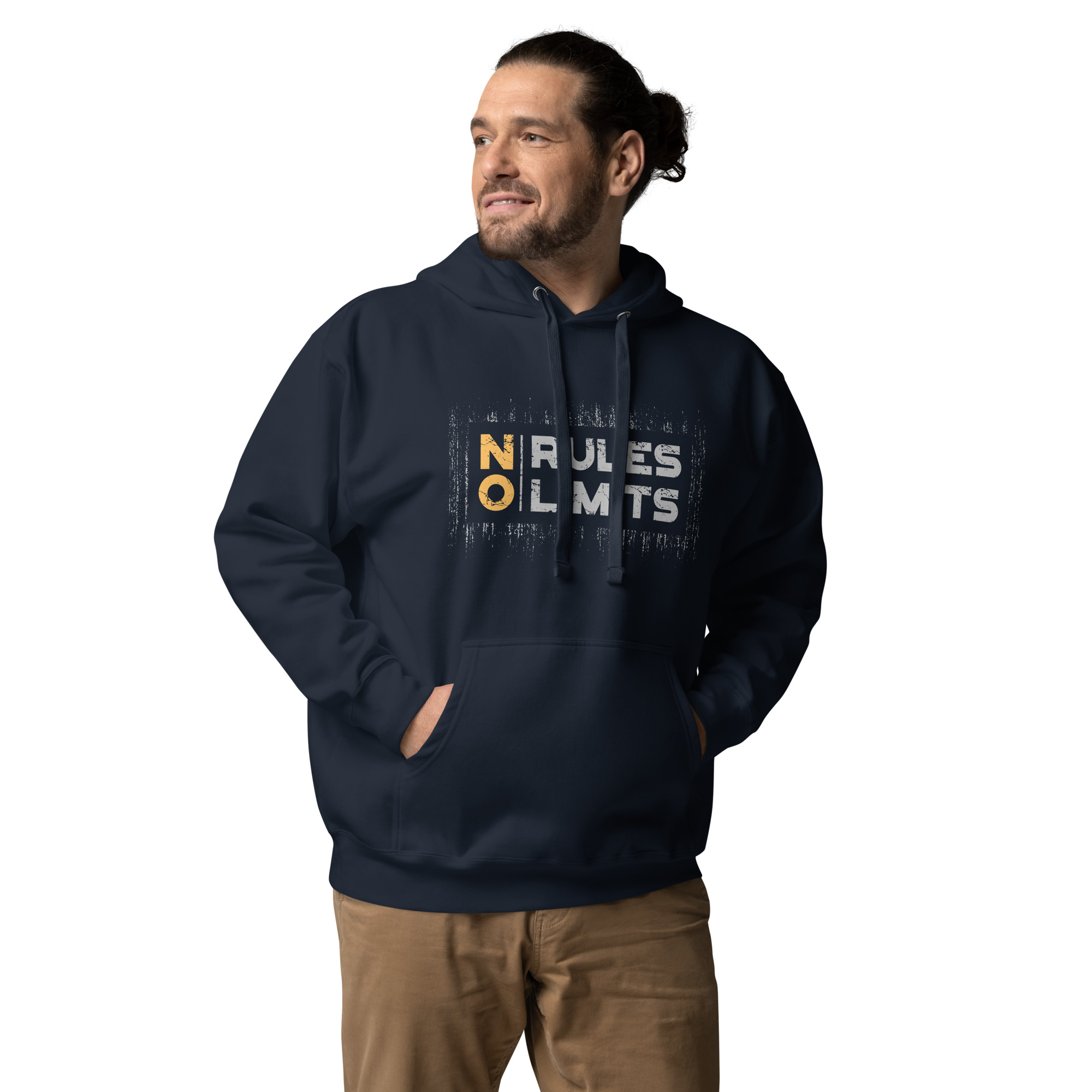 Sudadera con capucha - No rules