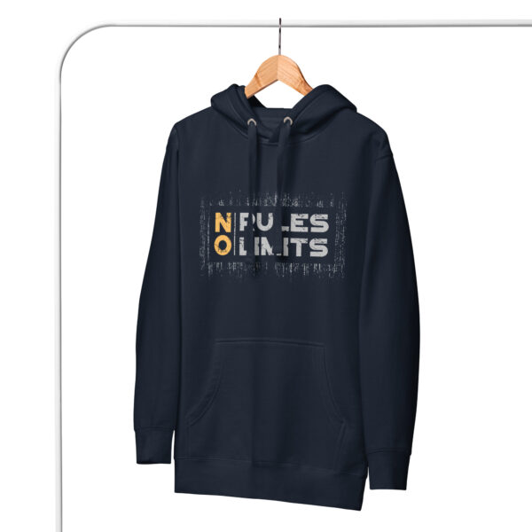 Sudadera con capucha - No rules