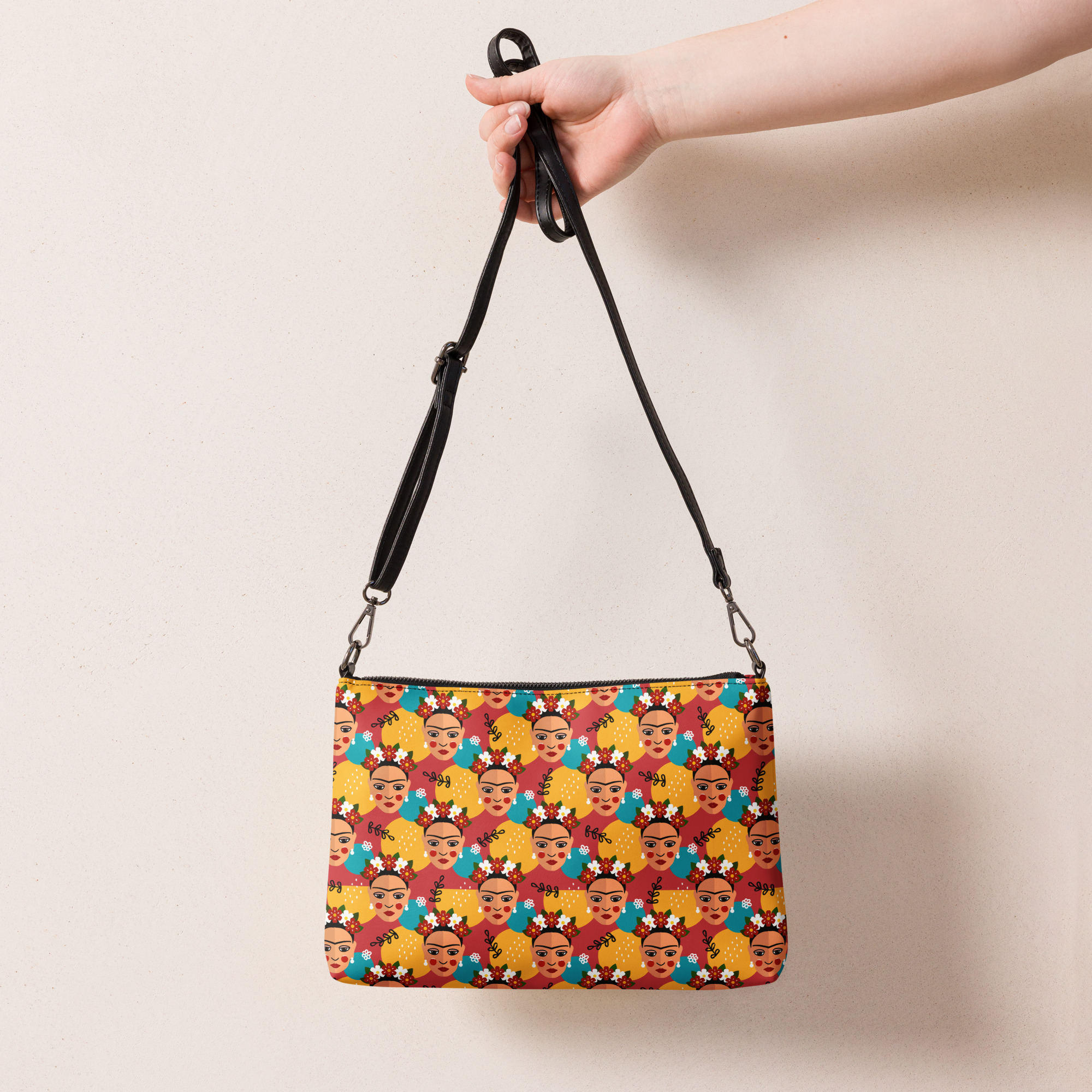 Bolso con correa - pop art