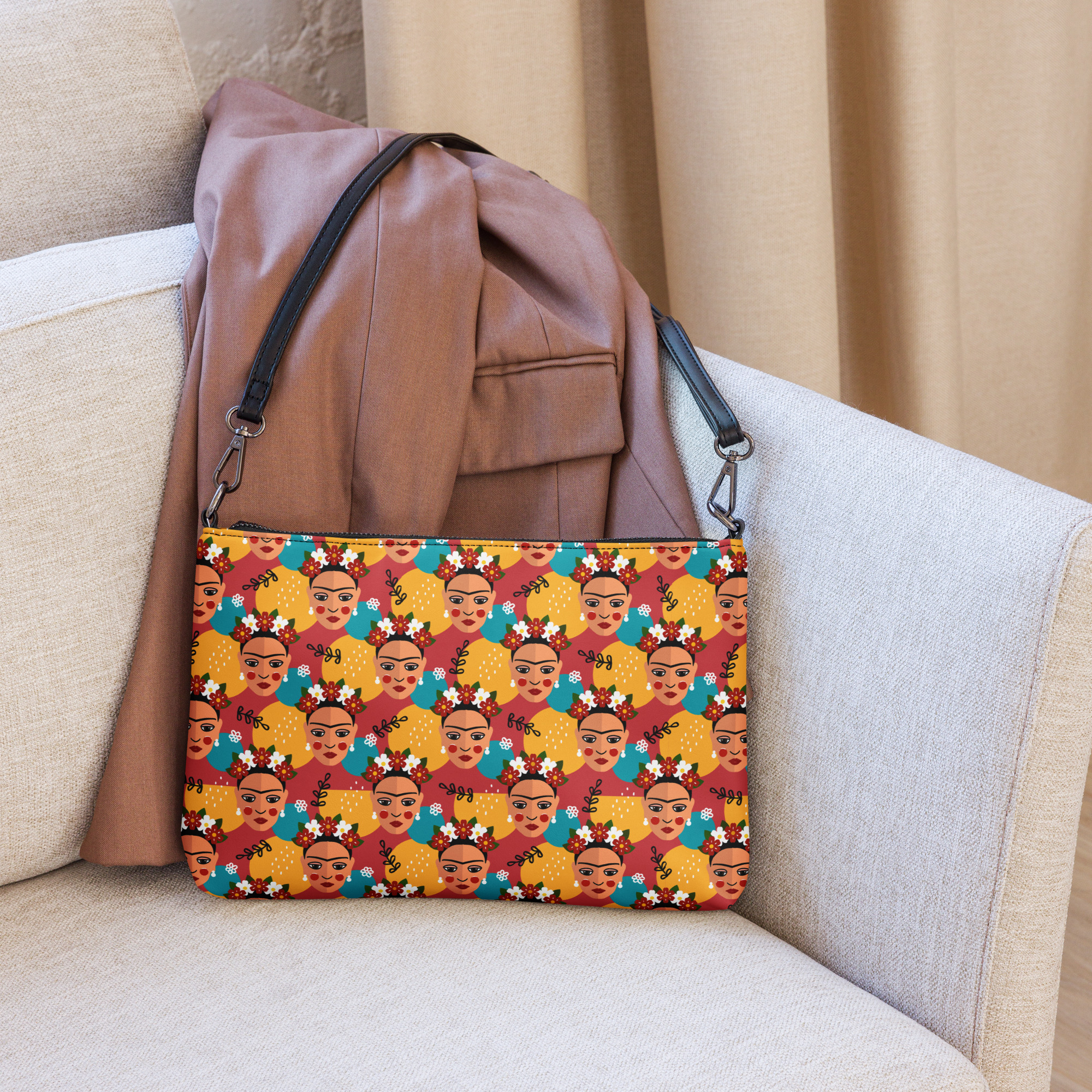 Bolso con correa - pop art