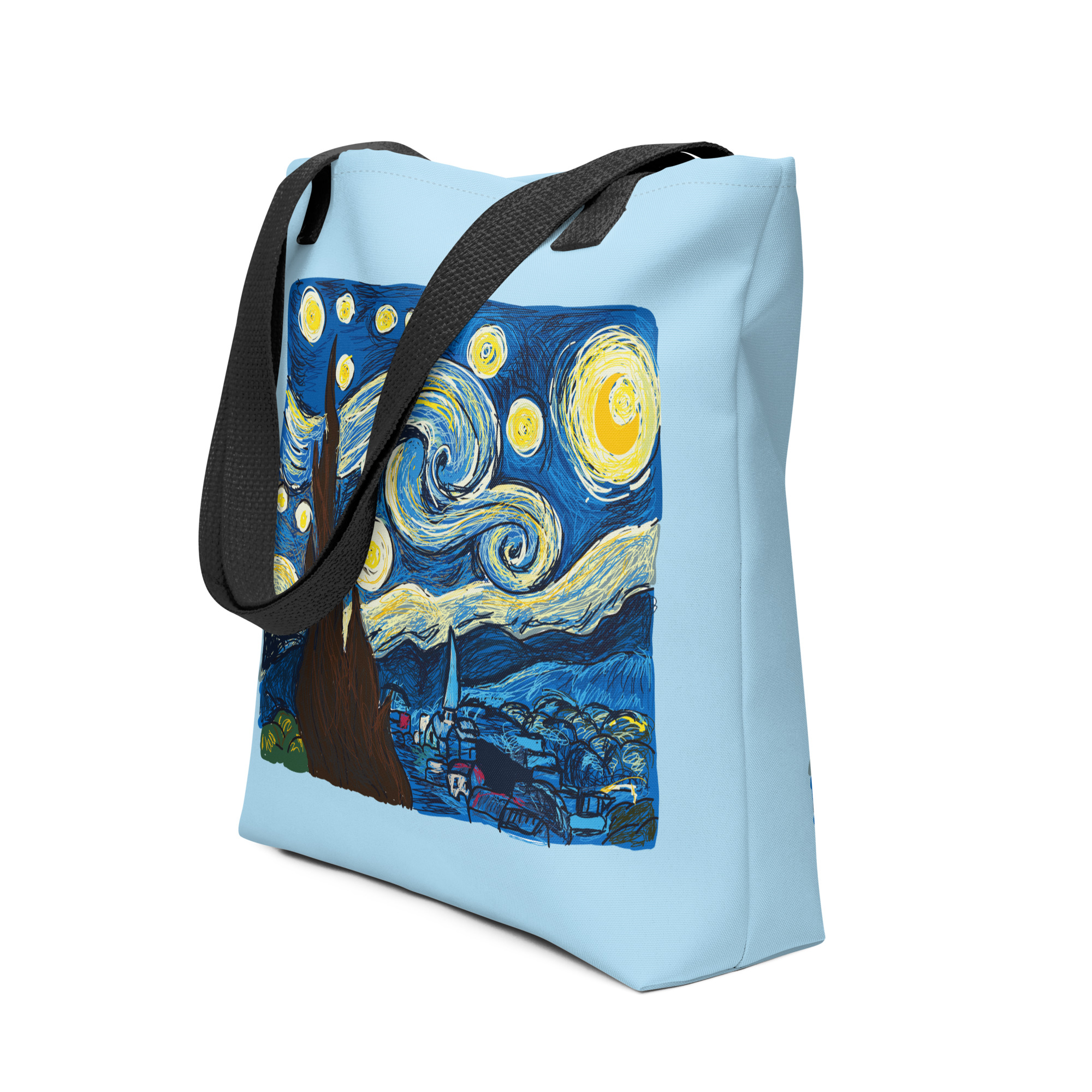 Bolsa de tela - La noche estrellada