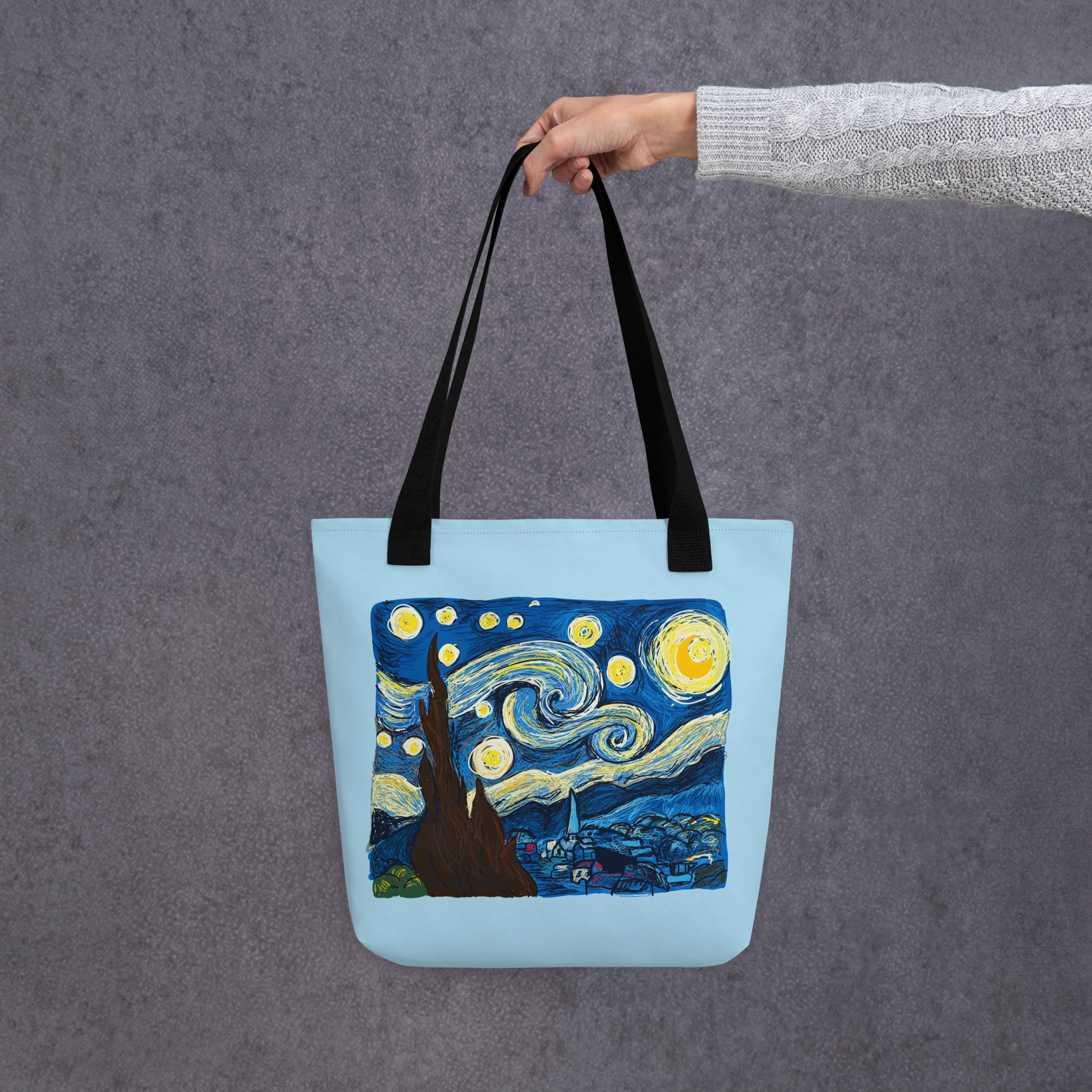 Bolsa de tela - La noche estrellada