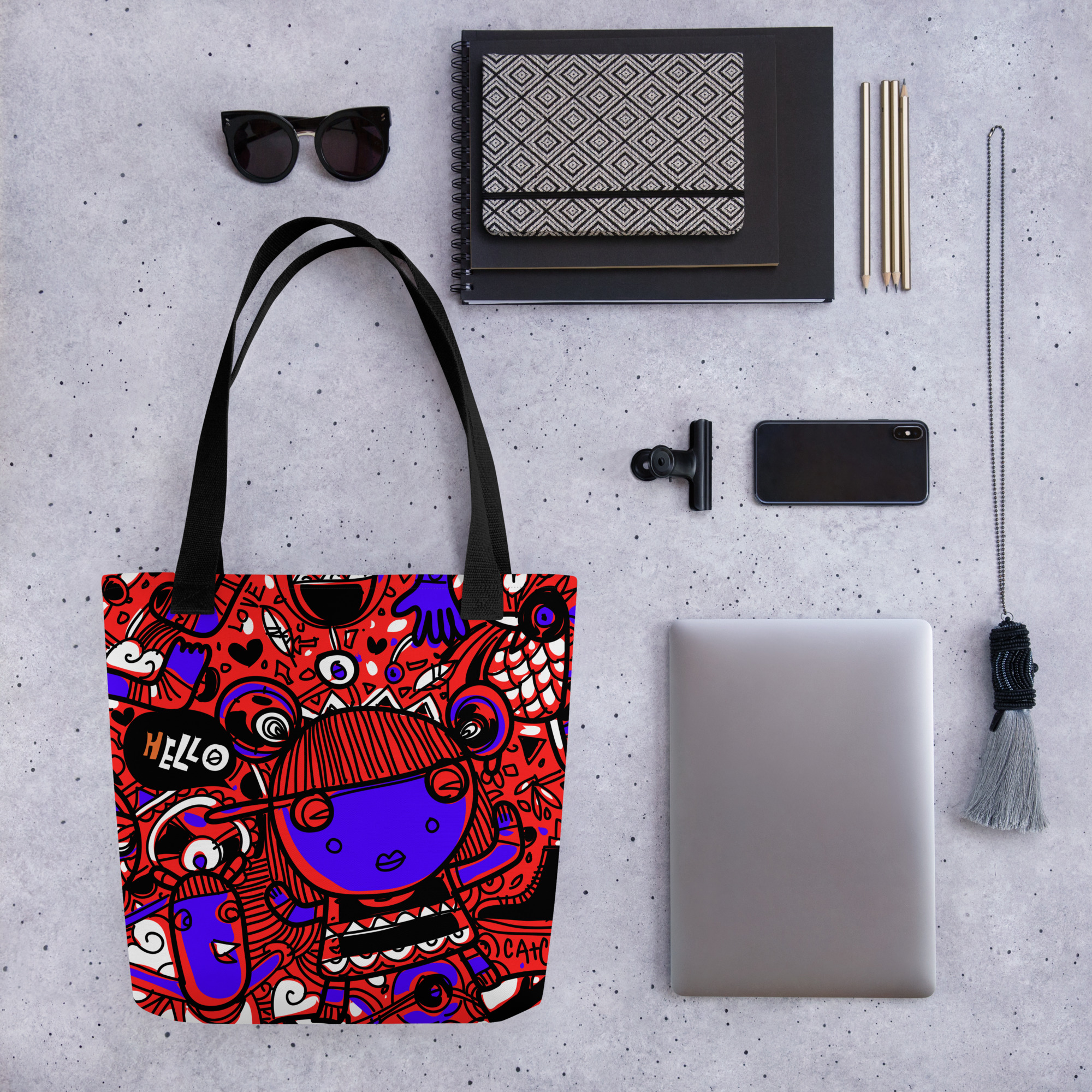 Bolsa de tela - Hello