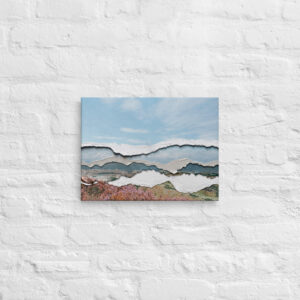 Lienzo fino - naturaleza collage