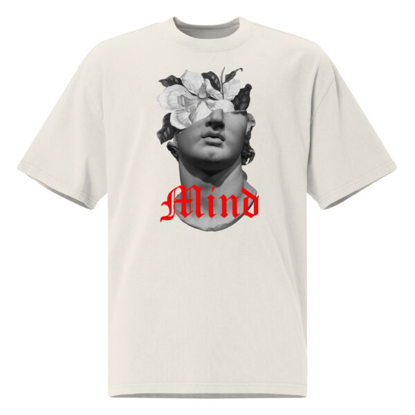 Camiseta oversize con efecto desgastado - Mind