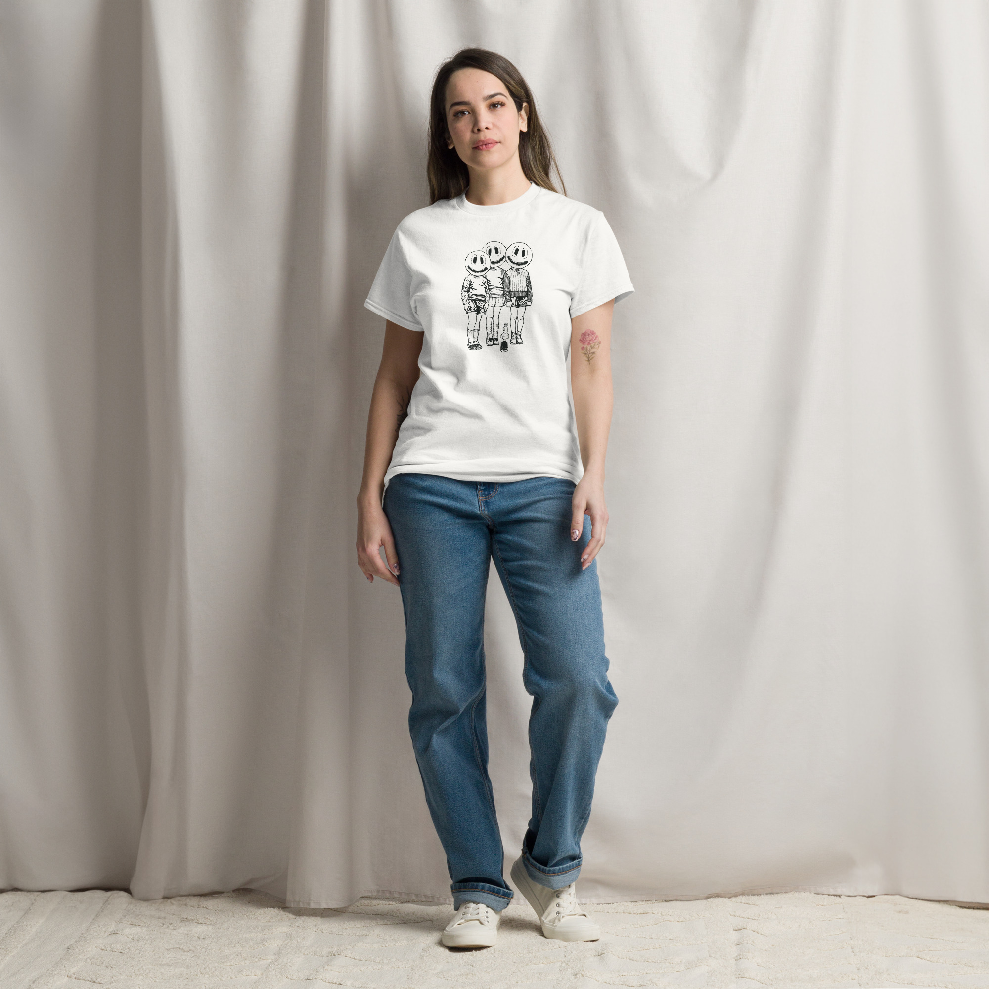 Camiseta clásica unisex - Crazy friends