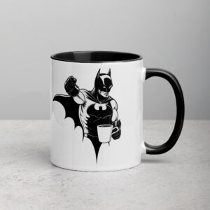 Taza color interior - Batbrew ☕🦇
