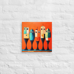 Lienzo - Cubist Strike