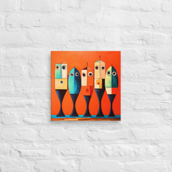 Lienzo - Cubist Strike