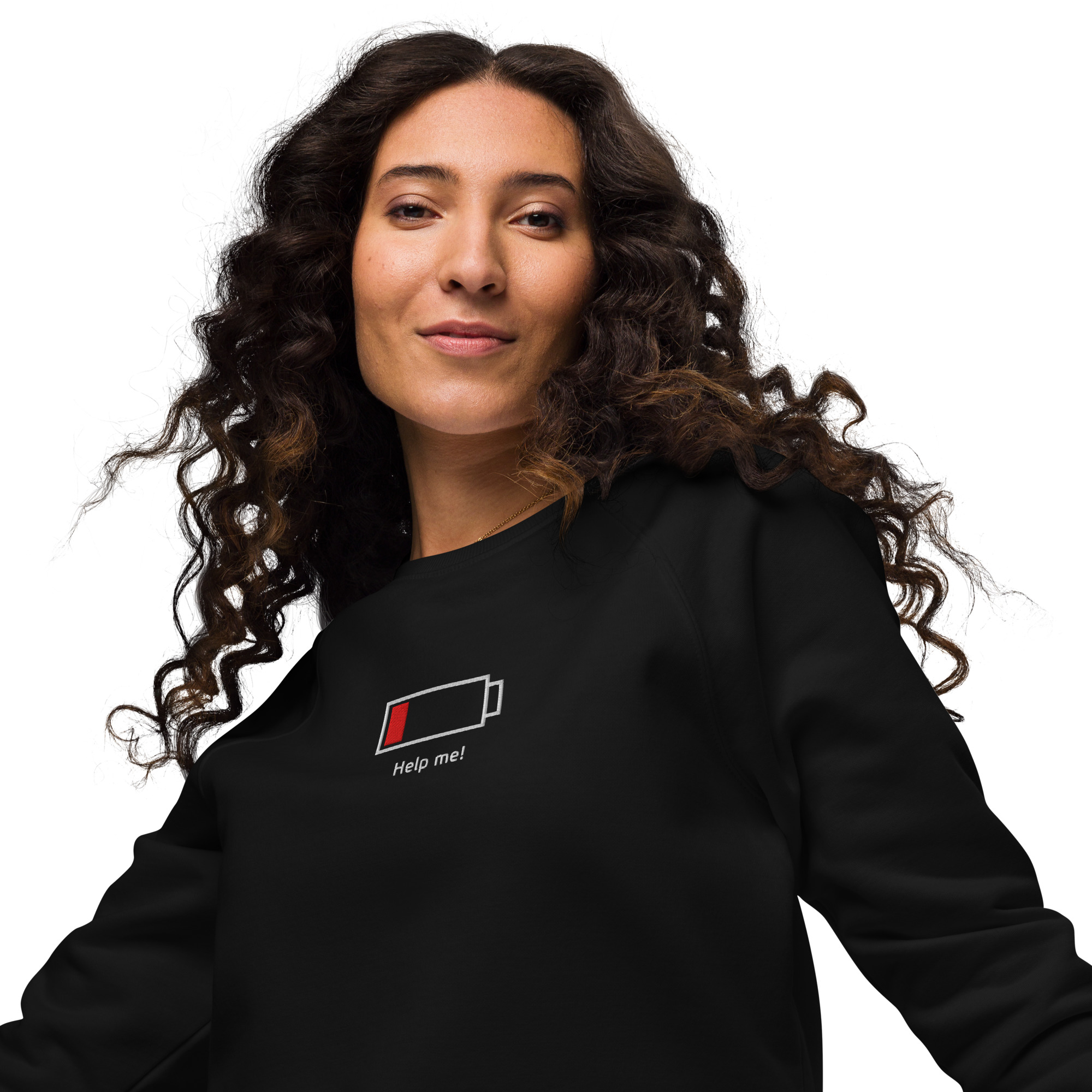 Sudadera orgánica - Help me!