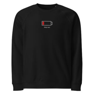 Sudadera orgánica - Help me!