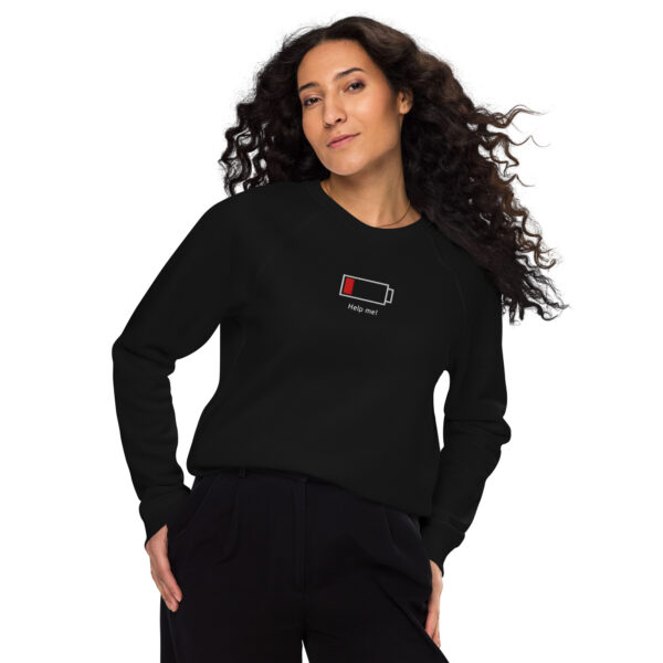 Sudadera orgánica - Help me!