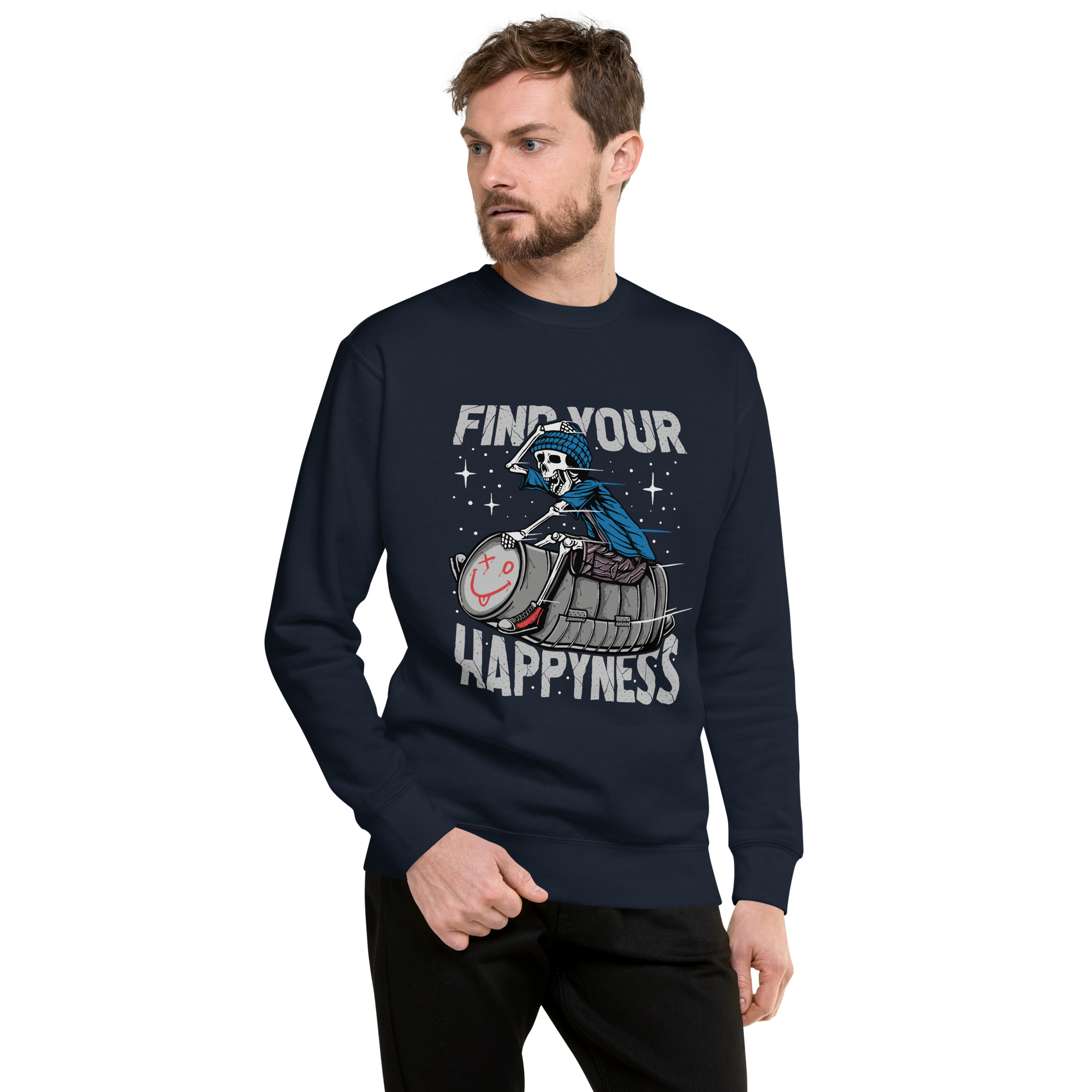 Sudadera gruesa - Find your happiness