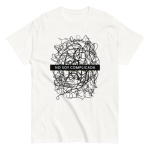Camiseta - No soy complicada