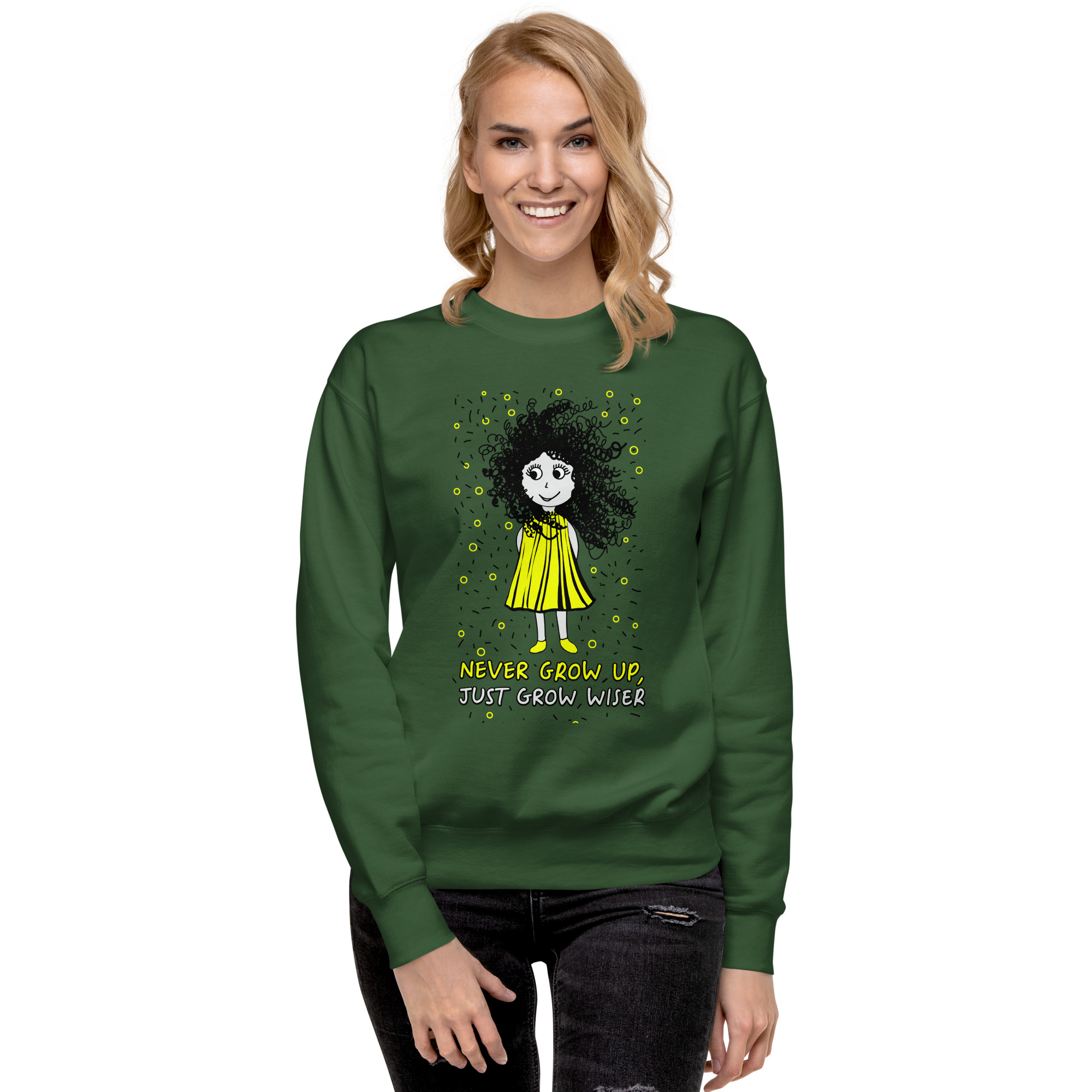 Sudadera gruesa - Never grow up