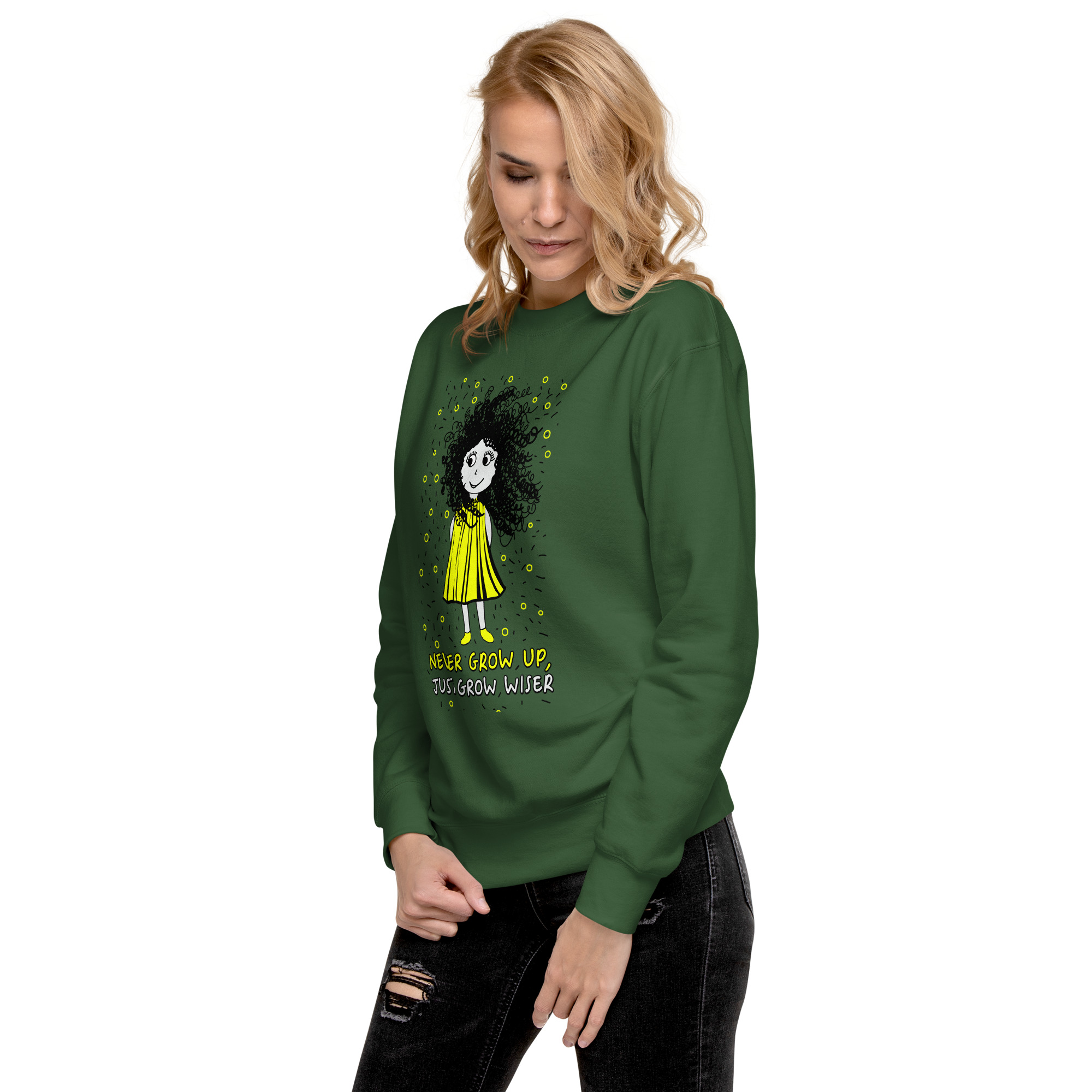 Sudadera gruesa - Never grow up