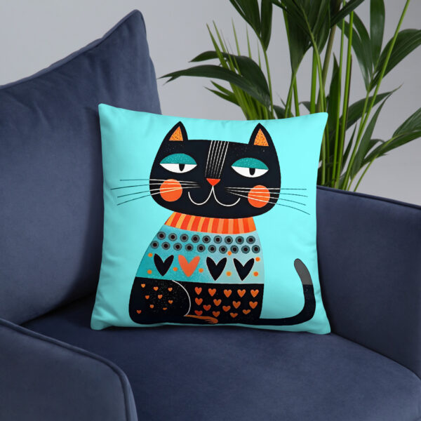 Cojín básico - Cute Cat