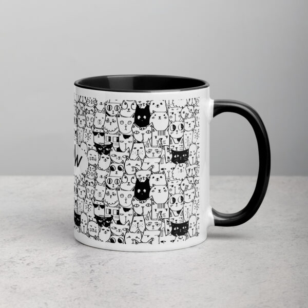 Taza color interior - Meow