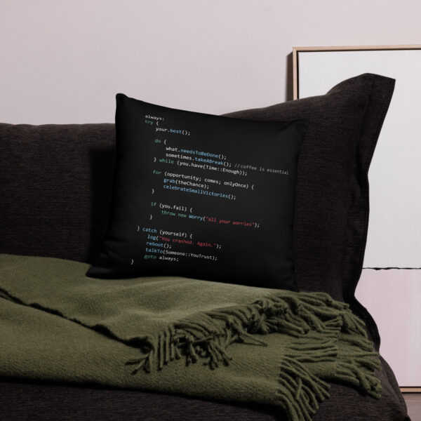 Cojín básico - The Life Code v2.0