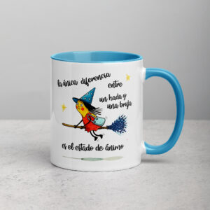Taza color interior  - ¿Hada o bruja?