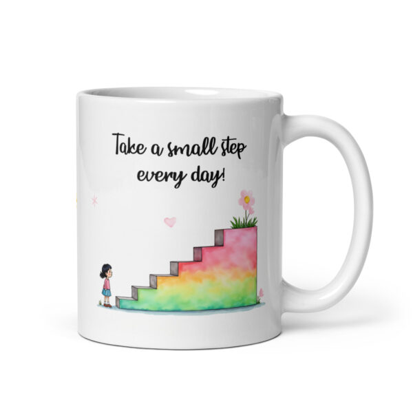Taza blanca - Motivación para cada día