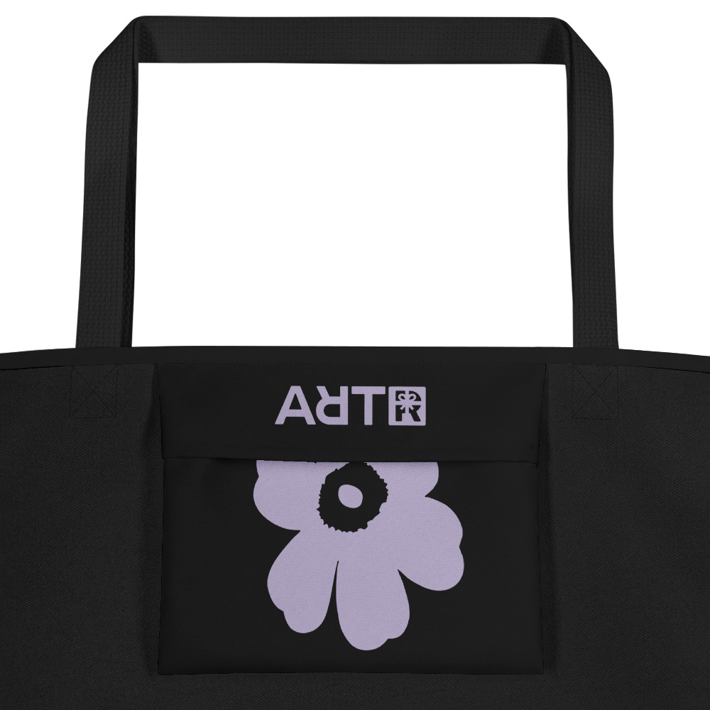 Bolsa de tela grande all over - Blossom