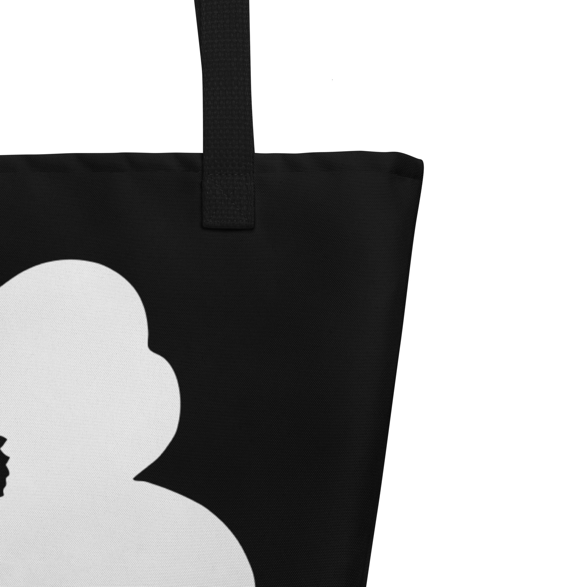 Bolsa de tela grande all over - Blossom