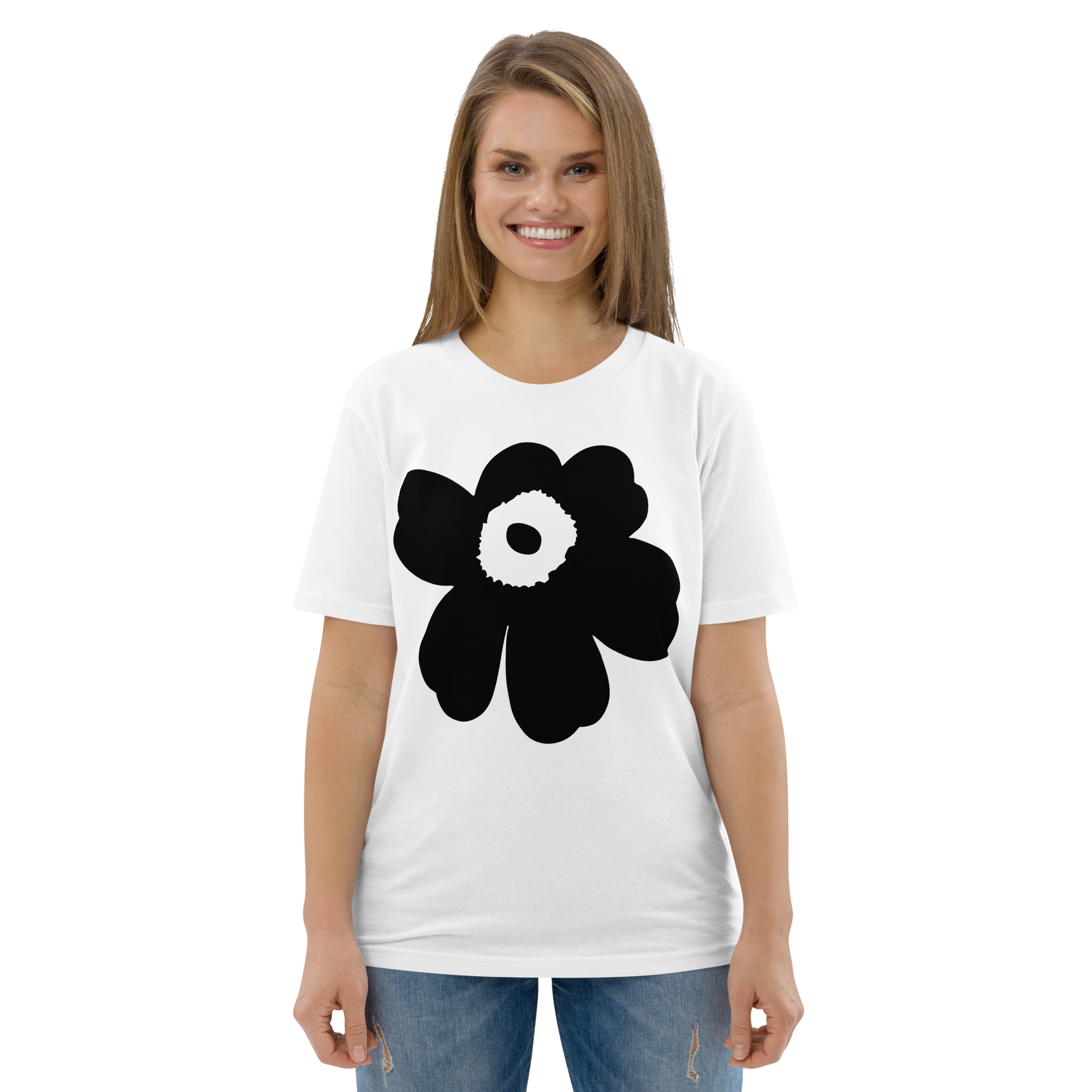 Camiseta de algodón orgánico unisex  - Blossom