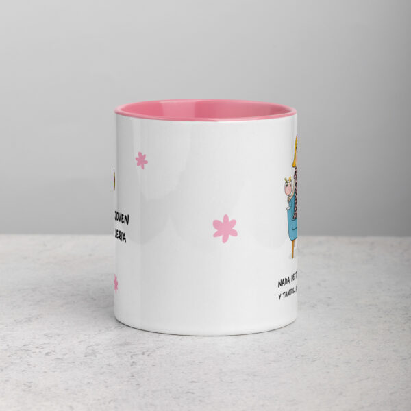 Taza color interior - Demasiado joven
