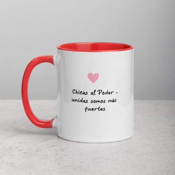 Taza color interior - Amigas