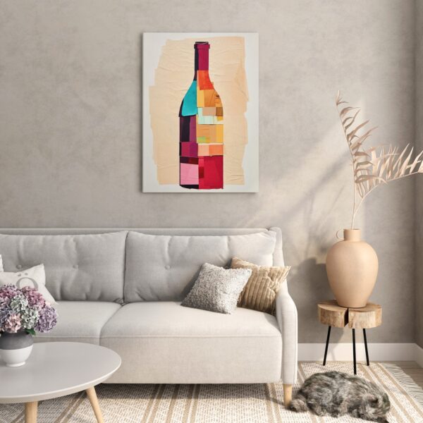 Lienzo - Abstract paintings wine