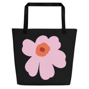 Bolsa de tela grande all over - Blossom