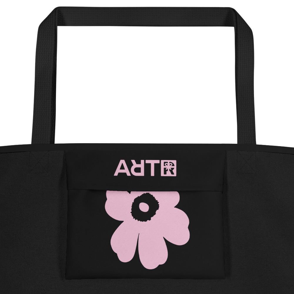 Bolsa de tela grande all over - Blossom