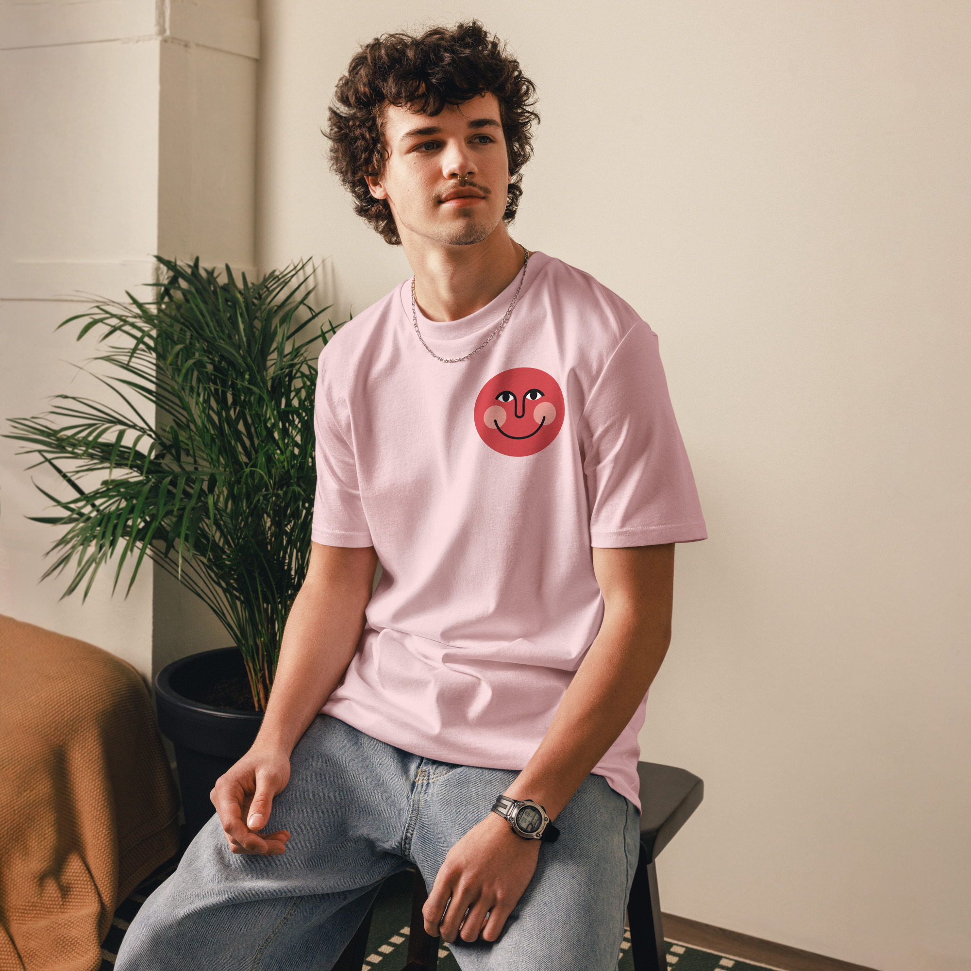 Camiseta de algodón orgánico unisex - Happy Mood