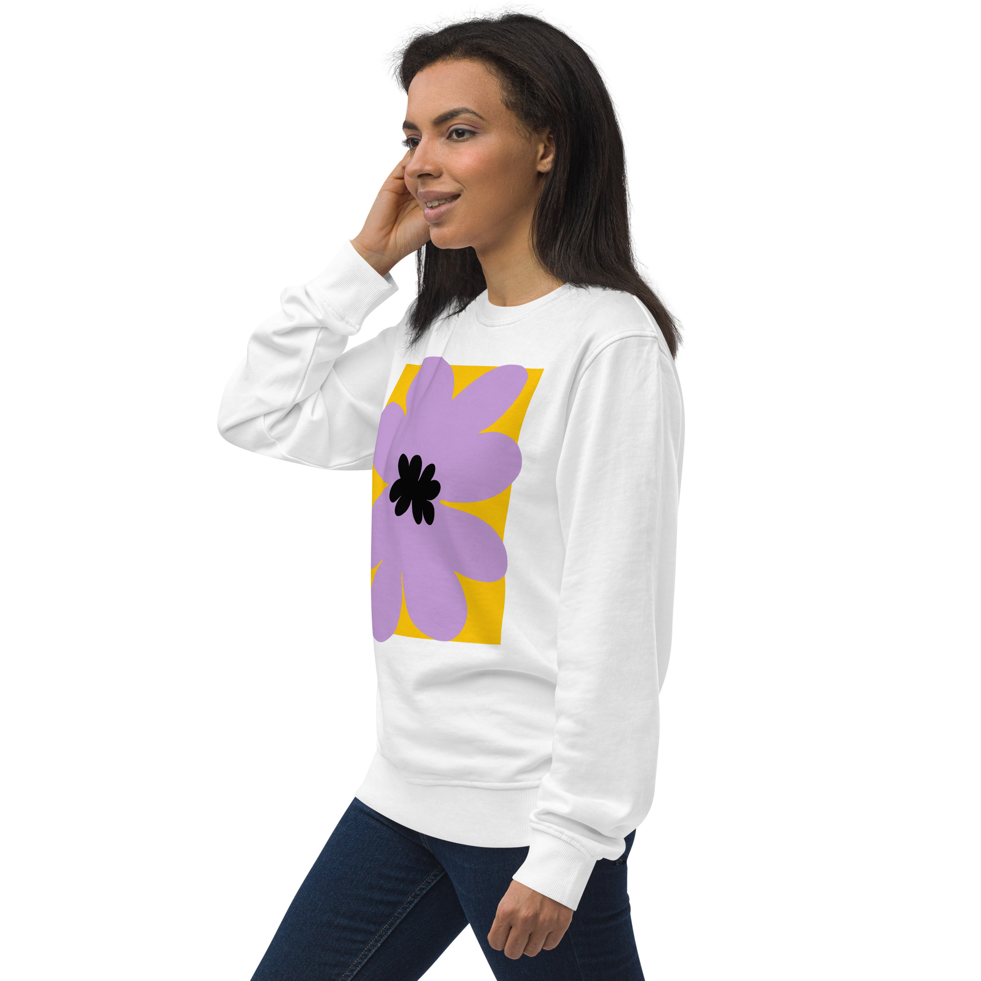 Sudadera orgánica unisex - Blossom