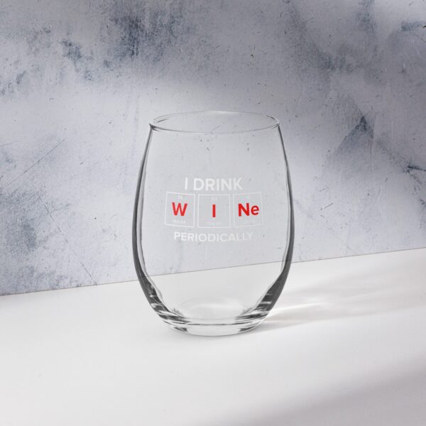 Copa de vino sin pie - I drink wine periodically
