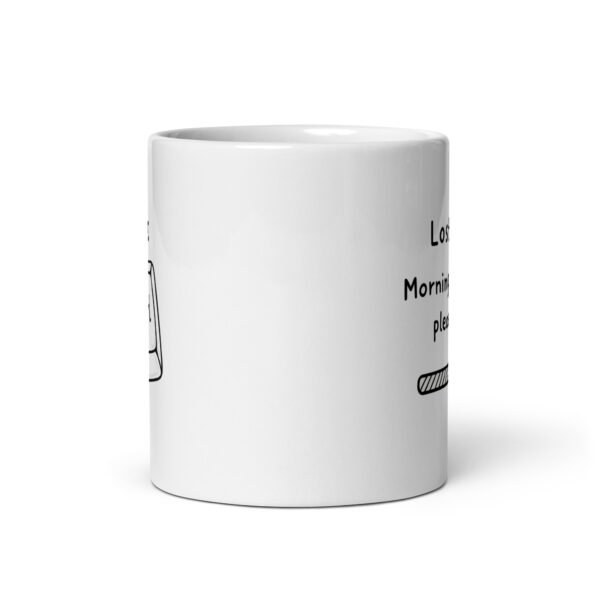 Taza blanca brillante - Lost Ctrl.