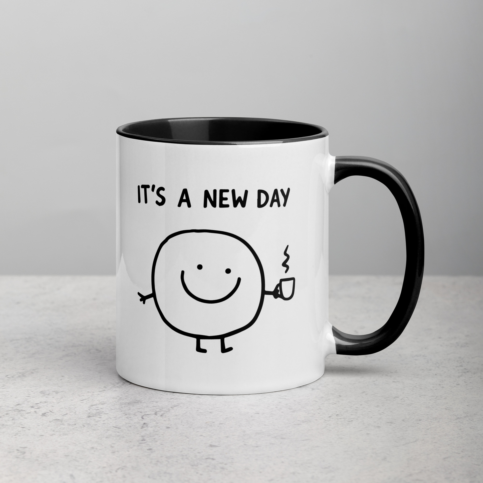 Taza color interior - New day