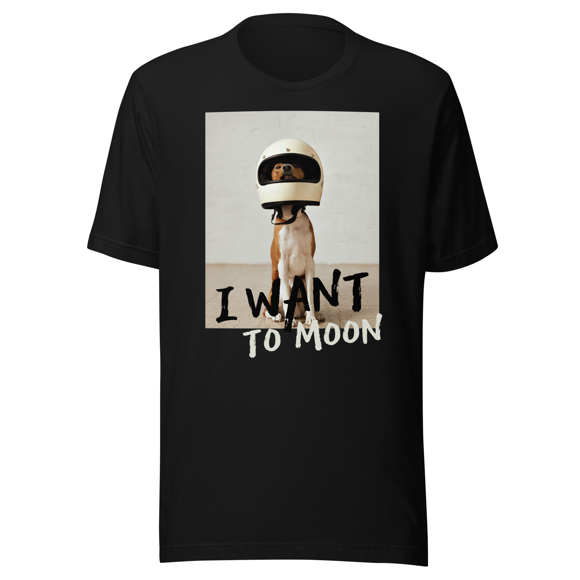 Camiseta de manga corta unisex - I want to Moon