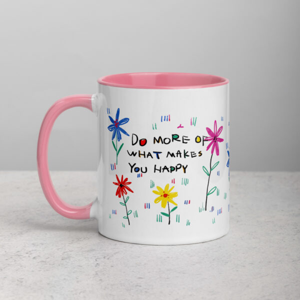 Taza color interior - Do more of what makes you happy