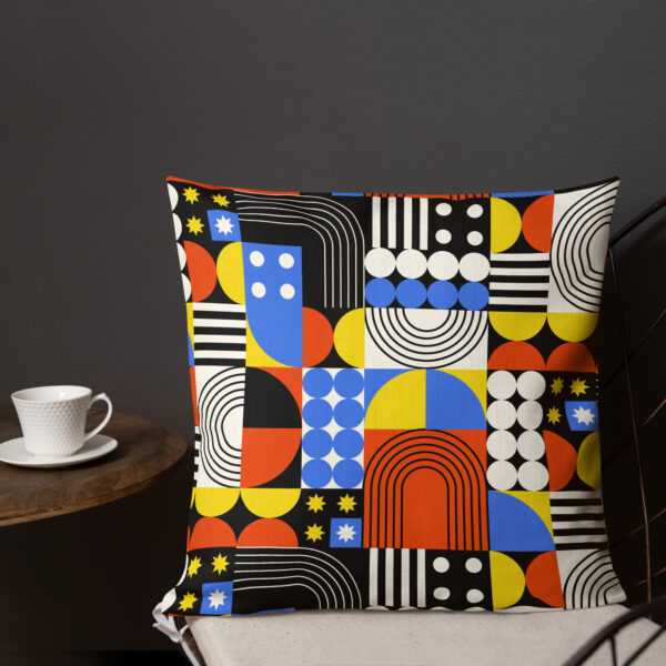 Cojín premium - Bauhaus Geometry