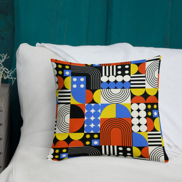Cojín premium - Bauhaus Geometry