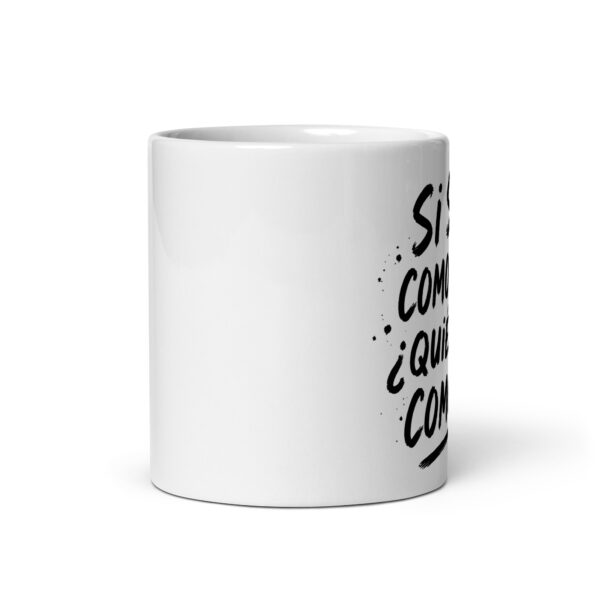 Taza blanca brillante - Quién será como yo
