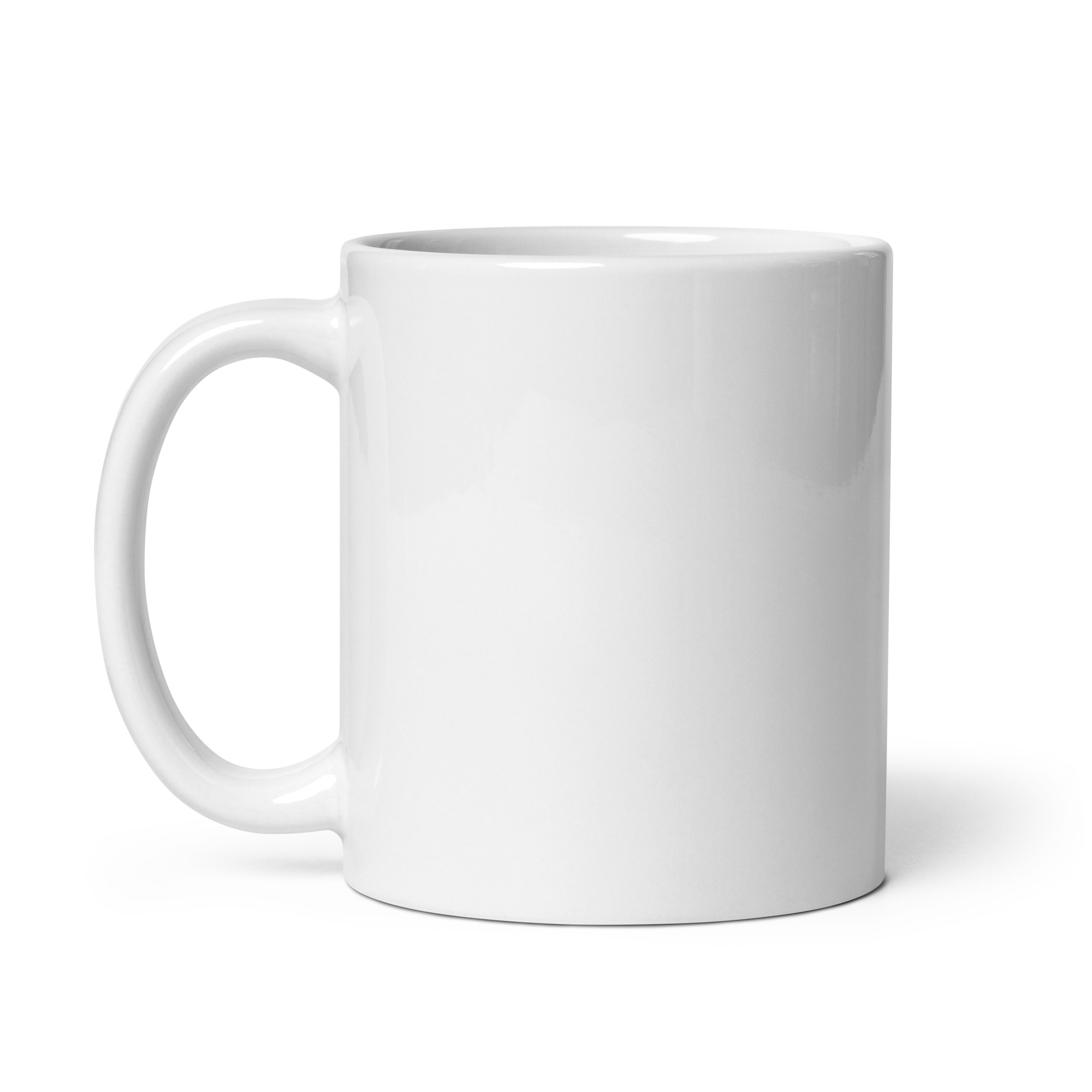 Taza blanca brillante - Quién será como yo